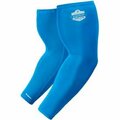 Ergodyne Chill-Its 6690 Cooling Arm Sleeves, Blue, 2XL,  12186